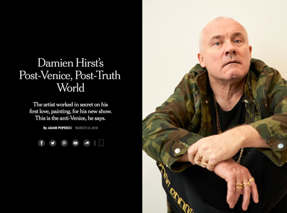 DAMIEN HIRST | THE NEW YORK TIMES