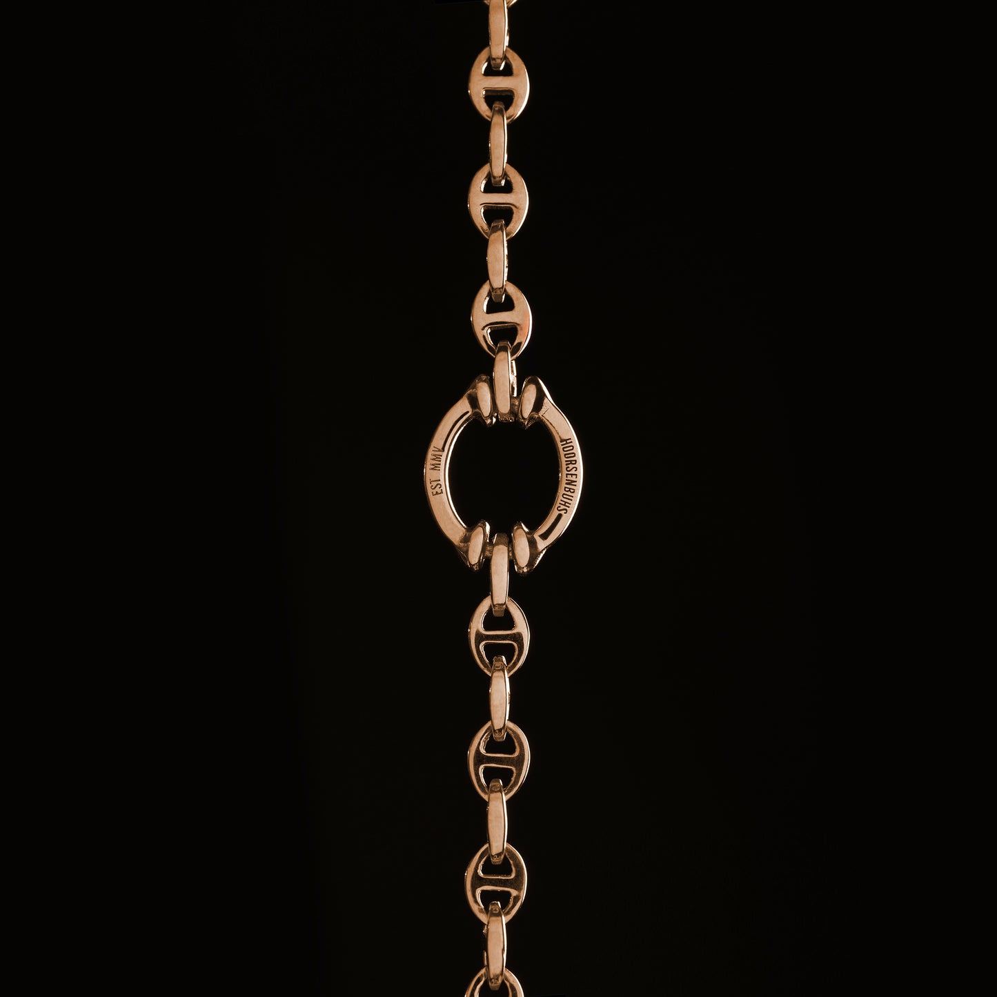 3MM OPEN-LINK™ NECKLACE WITH DIAMOND PENDANT - 42"