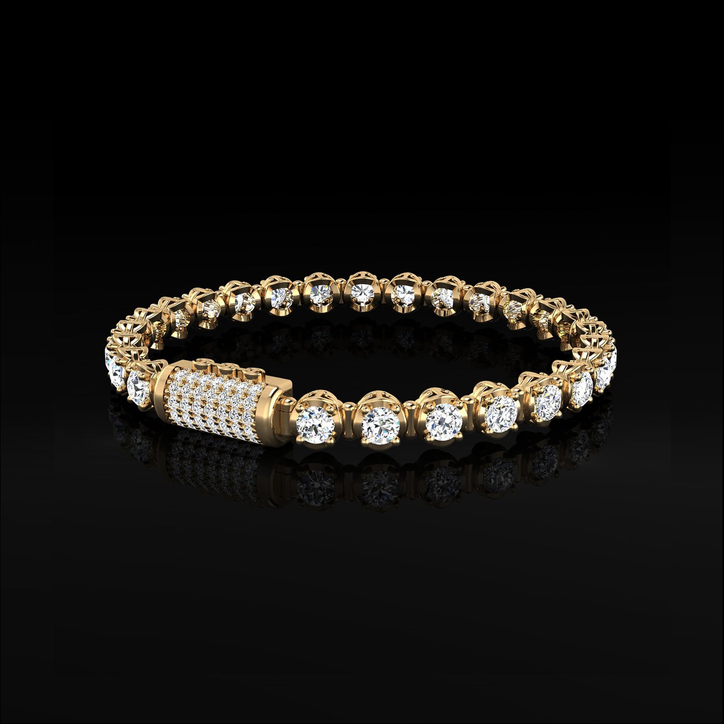 4MM DIAMOND INFINITE BRACELET