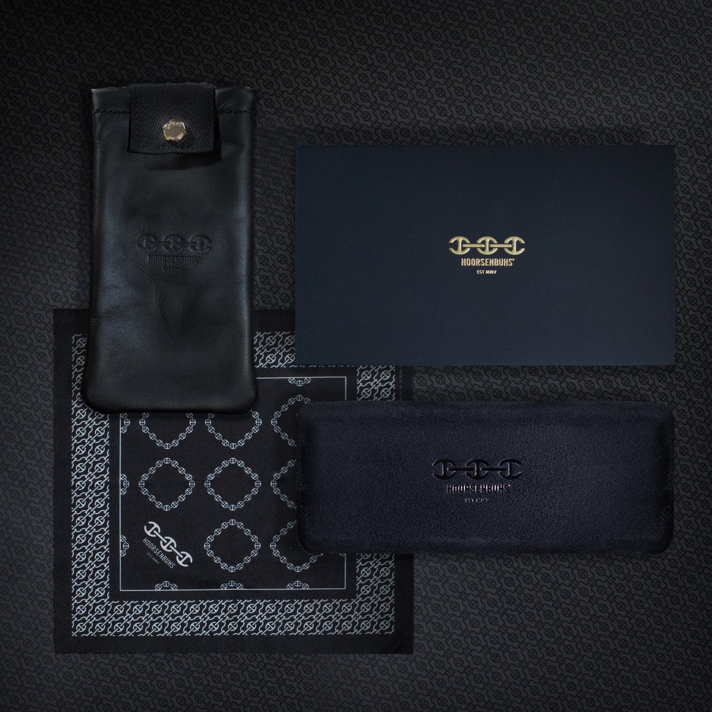 MODEL XII | WHITE GOLD/MATTE NAVY BLUE