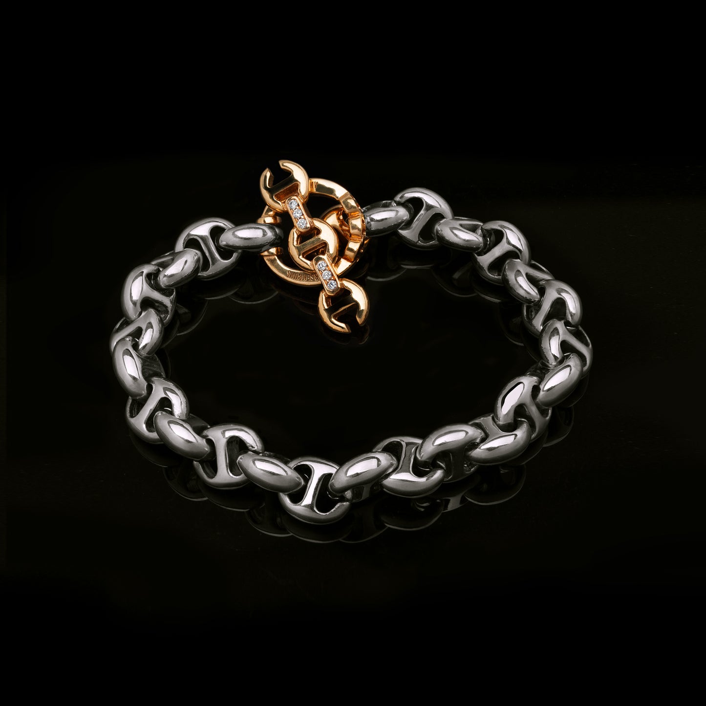 10MM OPEN-LINK™ BRACELET - STERLING SILVER | 18K