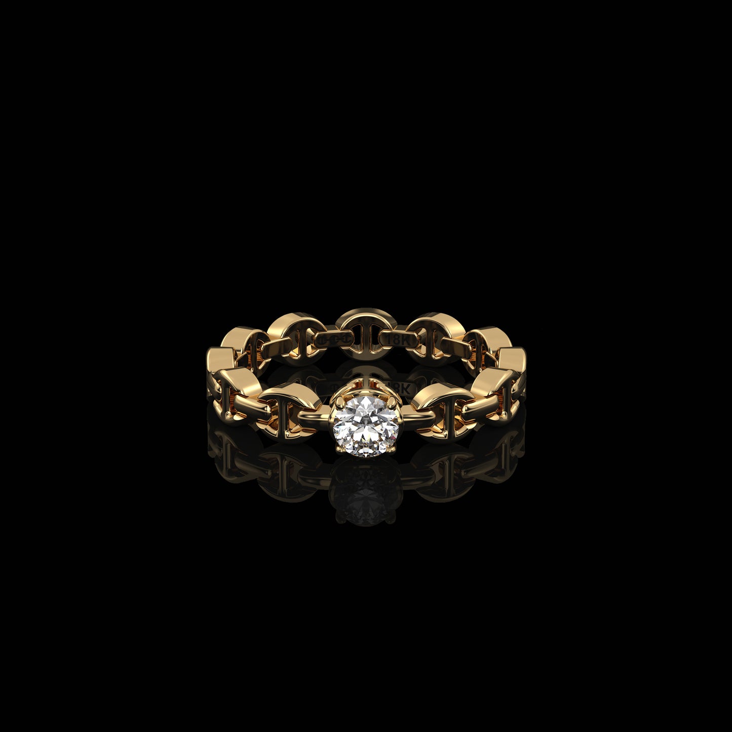 MICRO II SINGLE SOLITAIRE WITH .25 CARAT DIAMOND