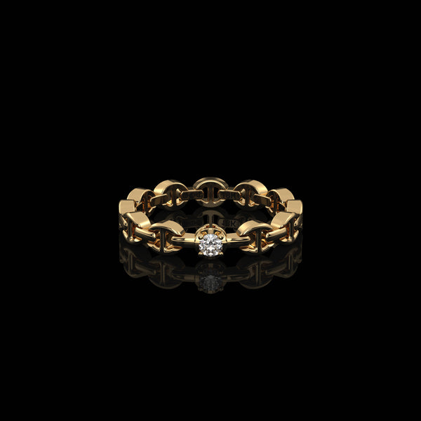Micro II Single Solitaire with 2.5mm Diamond