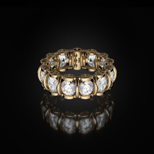 4.5MM INFINITE II RING | CHANNEL SETTING