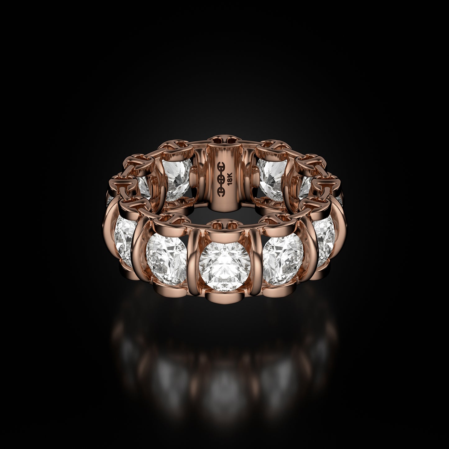5MM INFINITE II RING | CHANNEL SETTING