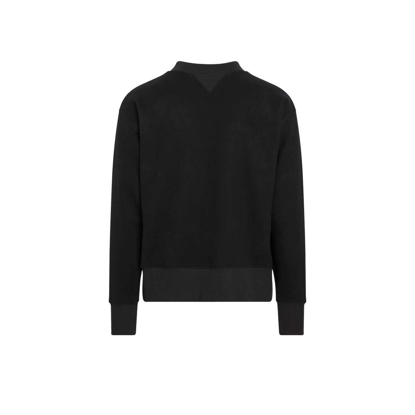 BRUSHED COTTON CREWNECK SWEATSHIRT