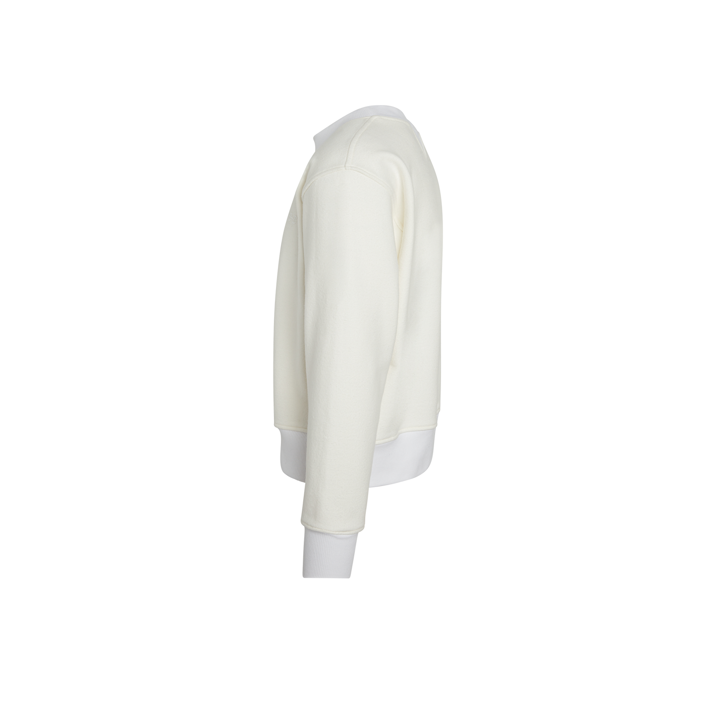 BRUSHED COTTON CREWNECK SWEATSHIRT