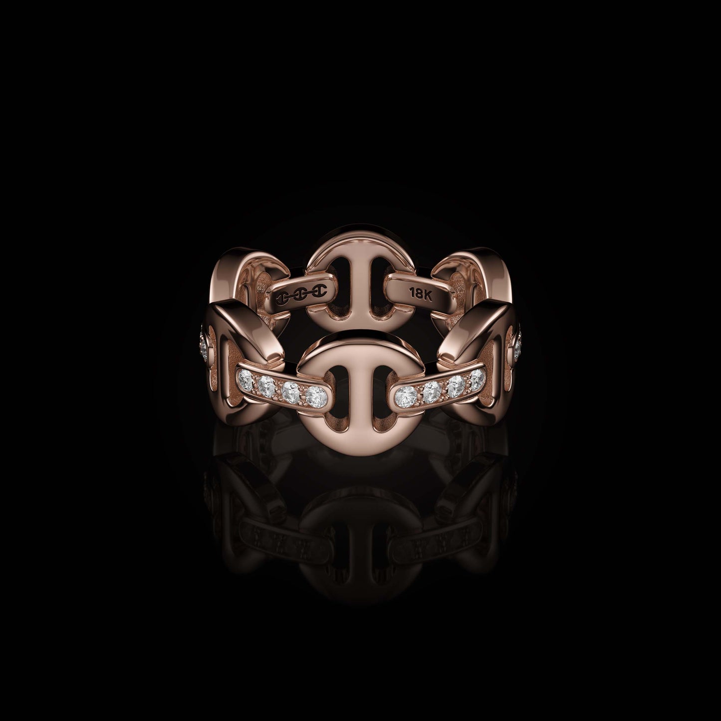 CLASSIC TRI-LINK WITH DIAMOND BRIDGES (SIZES 9-12)