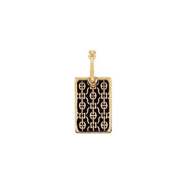 Rectangle Lace Pendant
