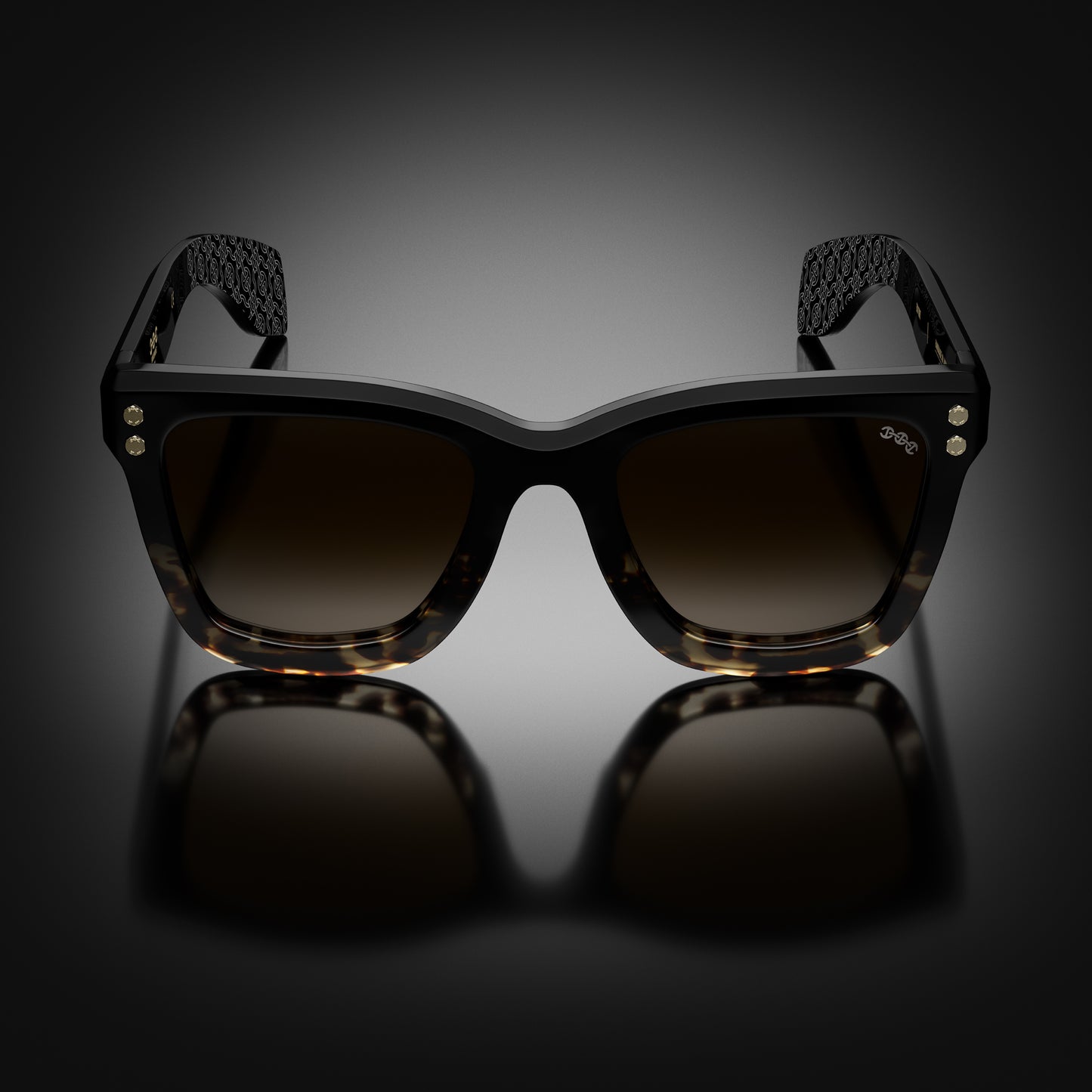 MODEL I | BLACK/TORTOISE FADE