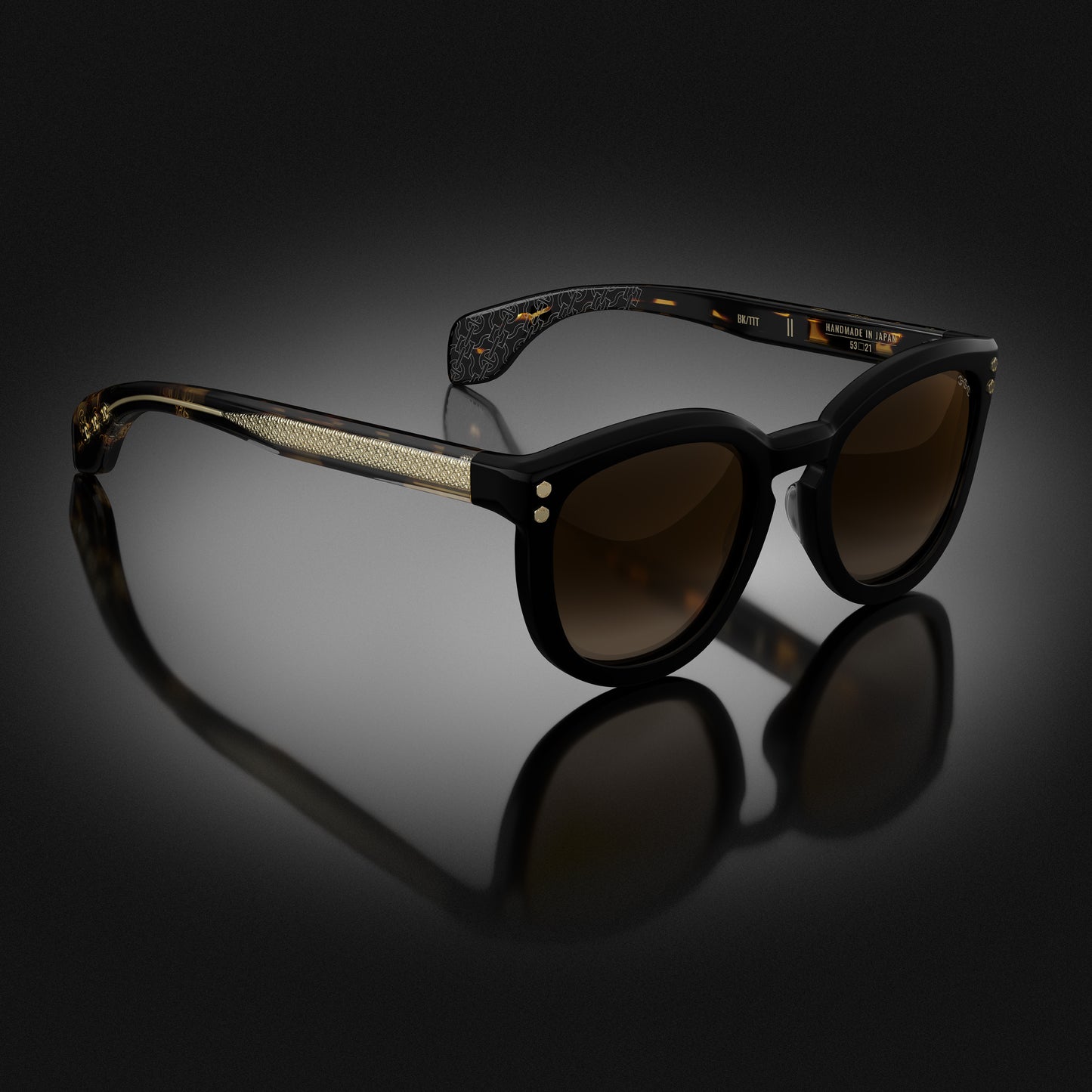 MODEL II | BLACK/TOKYO TORTOISE TEMPLES