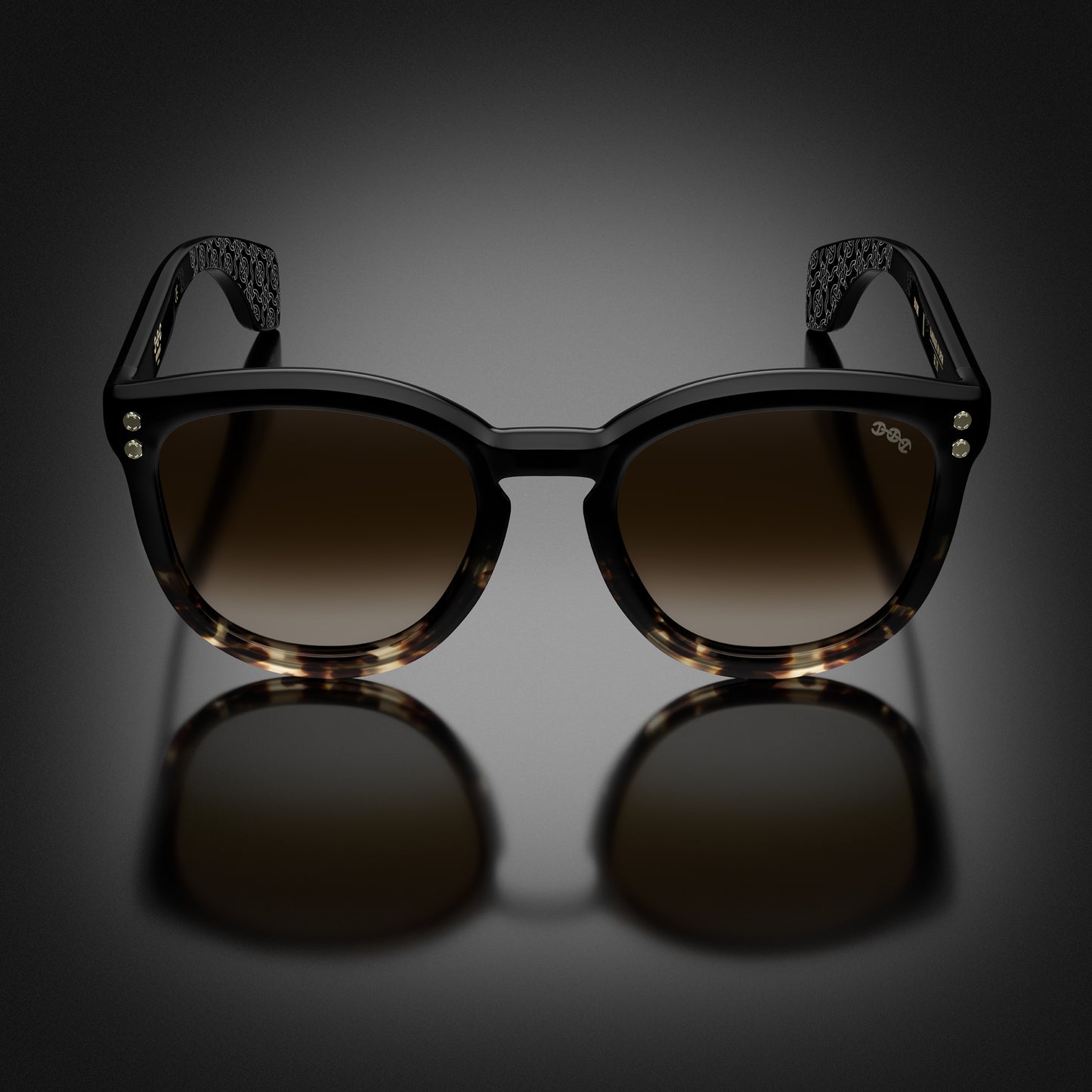 MODEL II | BLACK/TORTOISE FADE