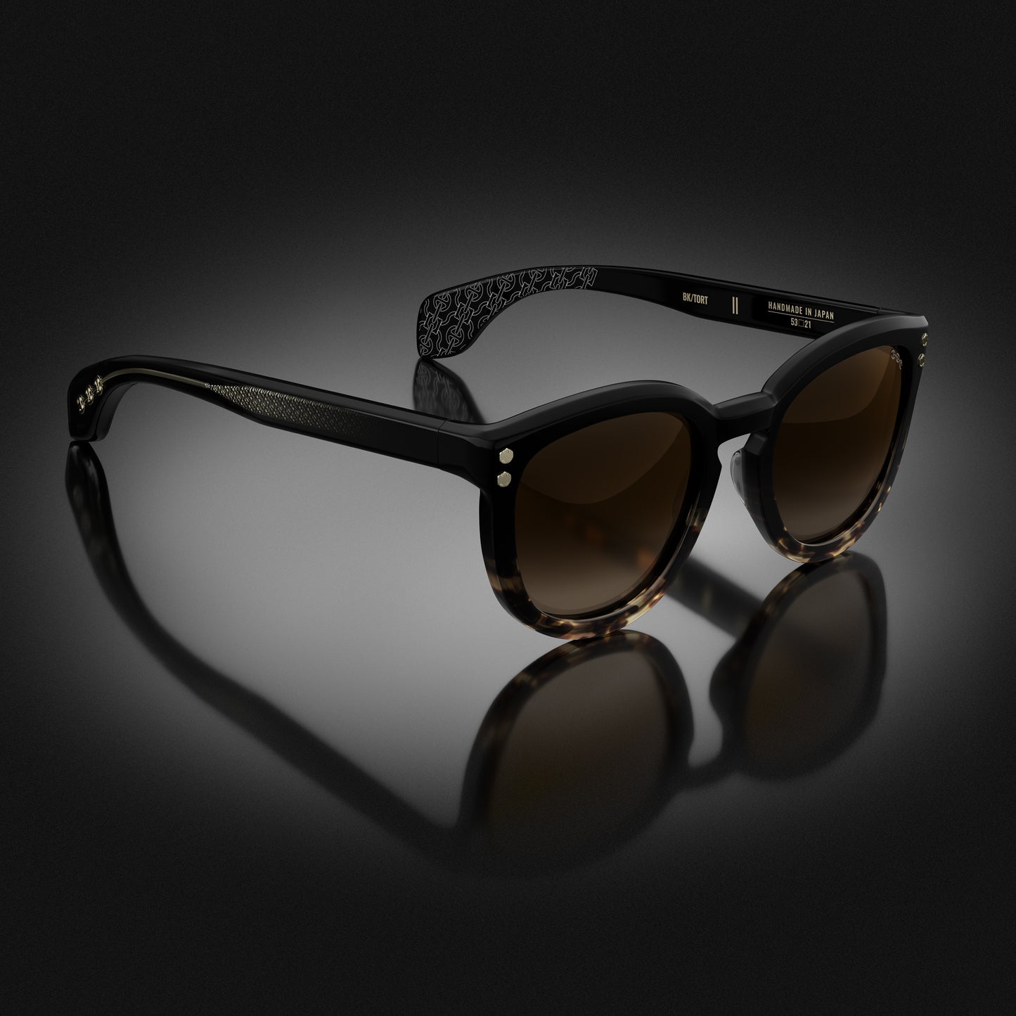 MODEL II | BLACK/TORTOISE FADE