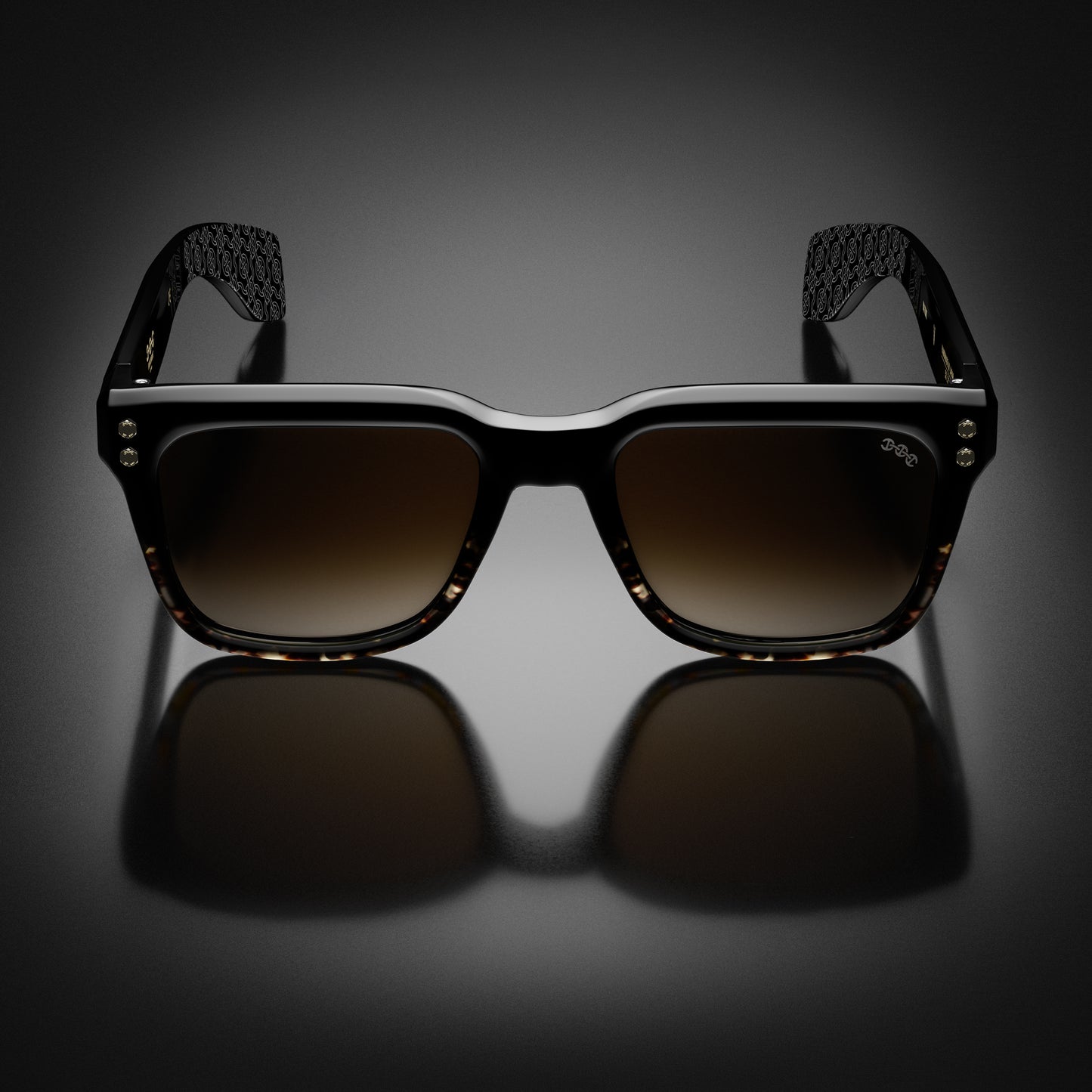 MODEL V | BLACK/TORTOISE FADE