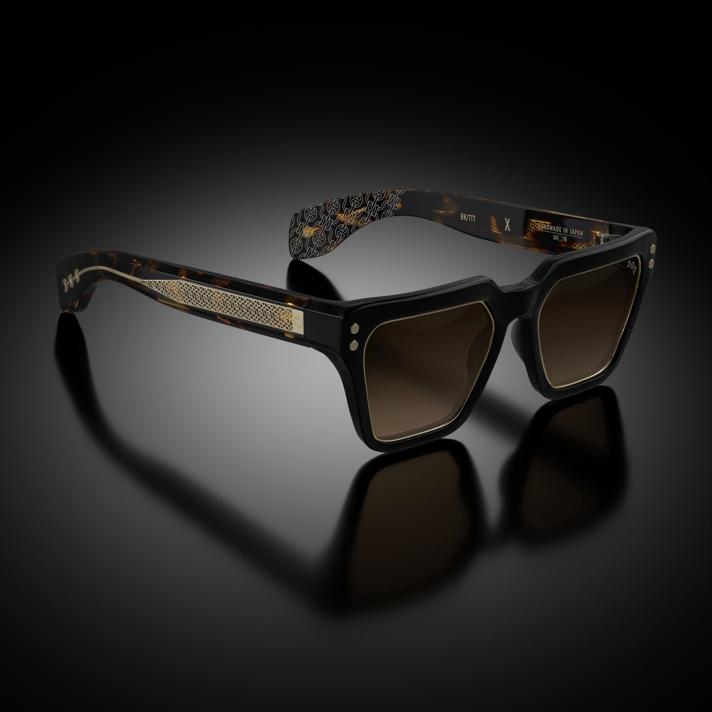 MODEL X | BLACK/TOKYO TORTOISE TEMPLES