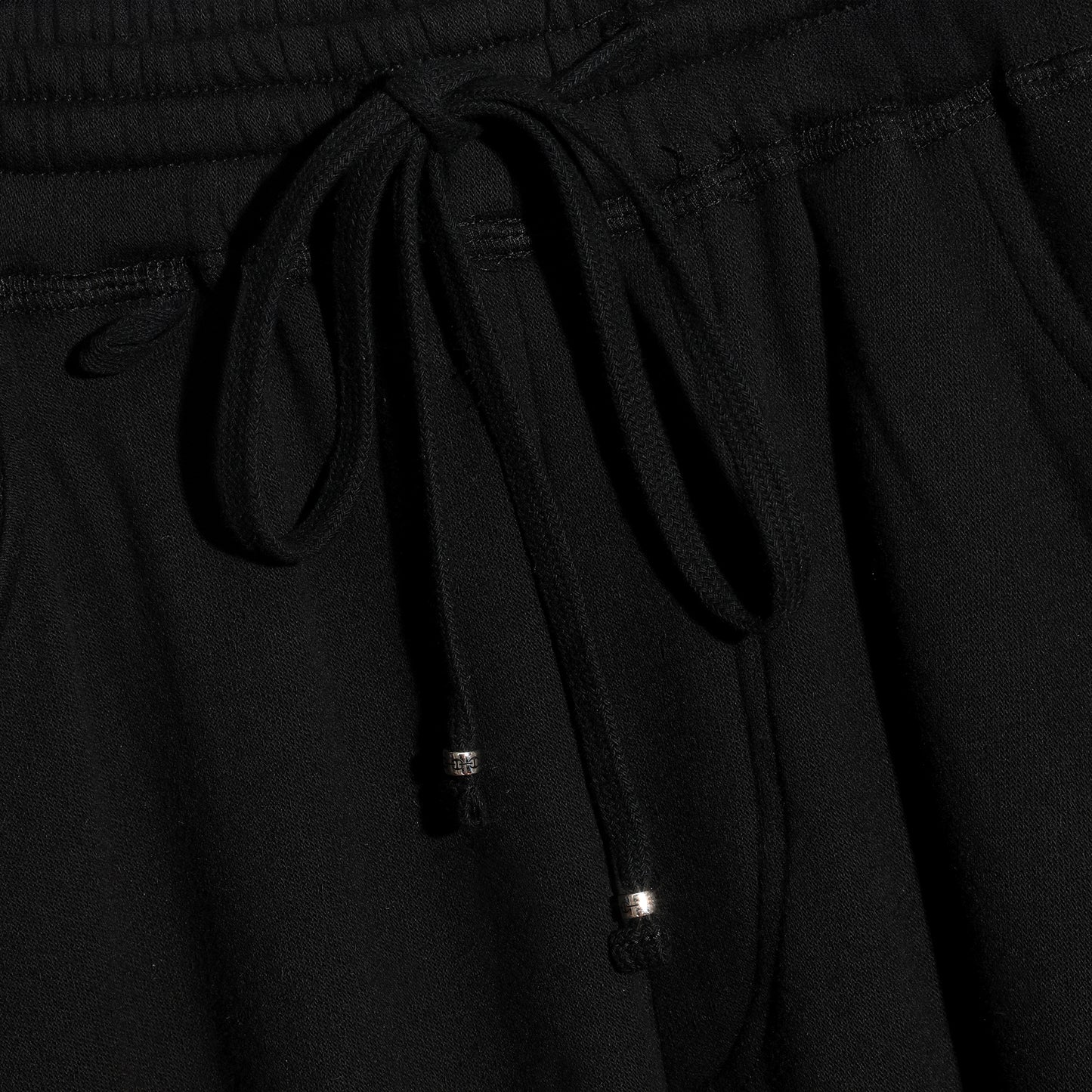 BLACK MAKERS MARK OPEN BOTTOM SWEATPANTS