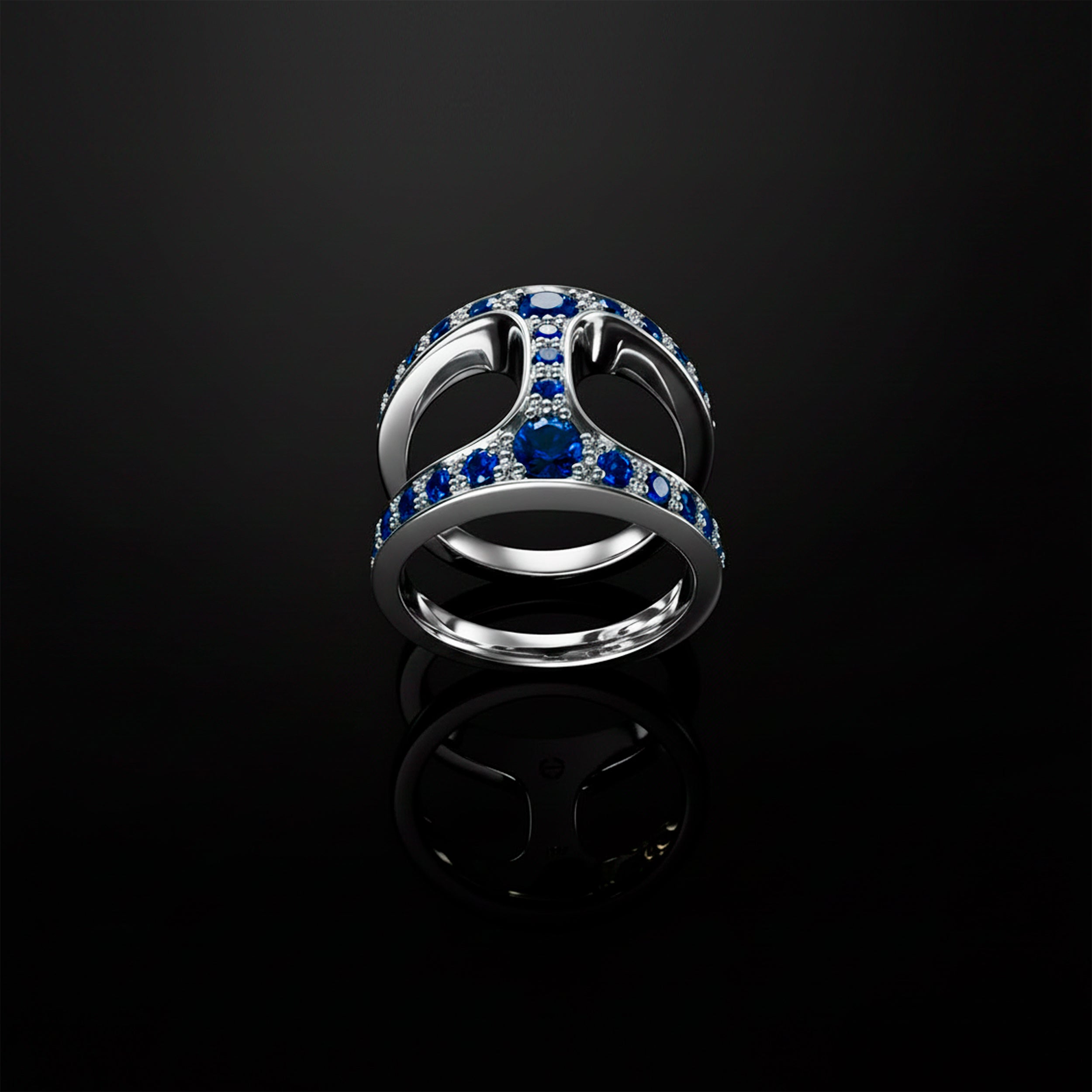 【極美品・US11(23)】BRUTE PHANTOM HOORSENBUHS Brute Phantom with Sapphires | HOORSENBUHS®
