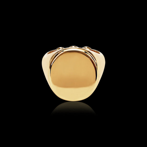 Signet Ring in 18K Gold | HOORSENBUHS®