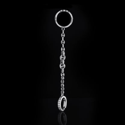 BONDED 3MM OPEN-LINKS WITH FIVE LINK PAVE