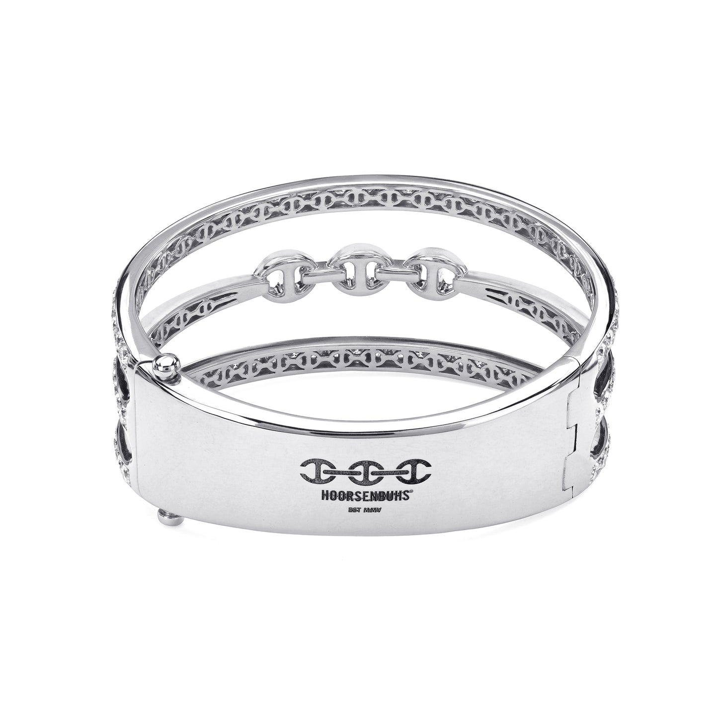 ASSET CUFF WITH DIAMONDS