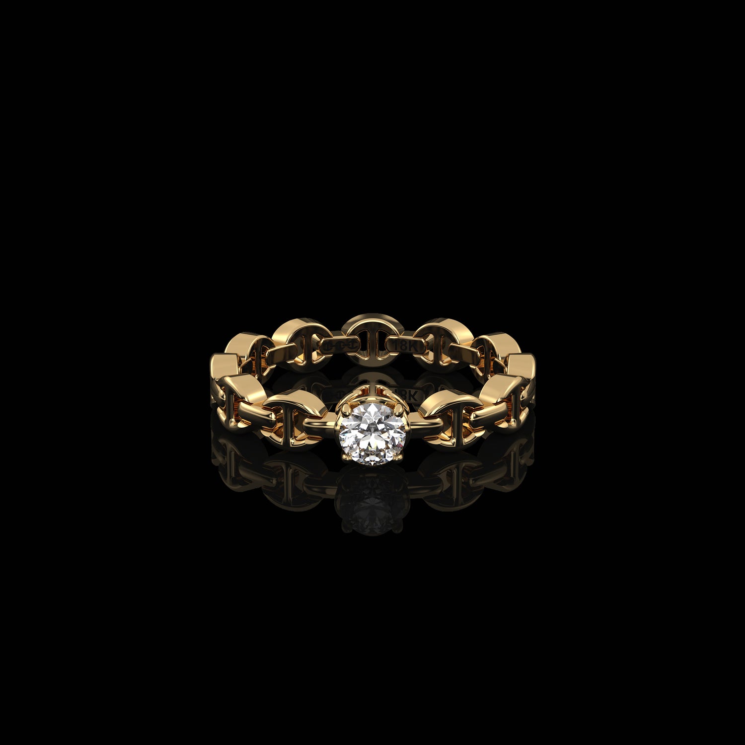 MICRO II SINGLE SOLITAIRE WITH .25 CARAT DIAMOND