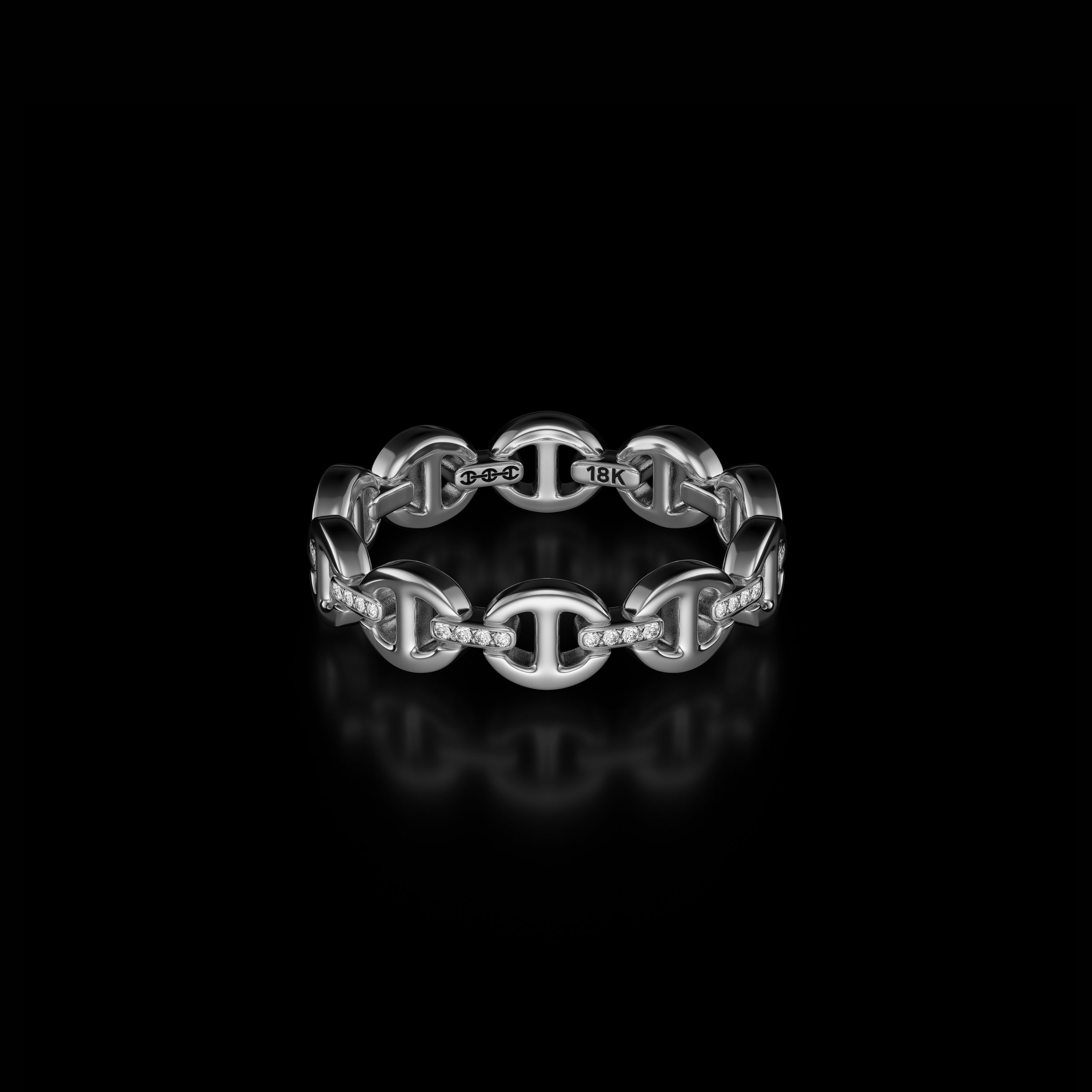 HOORSENBUHS® | MICRO DAME TRI-LINK III WITH DIAMOND BRIDGES
