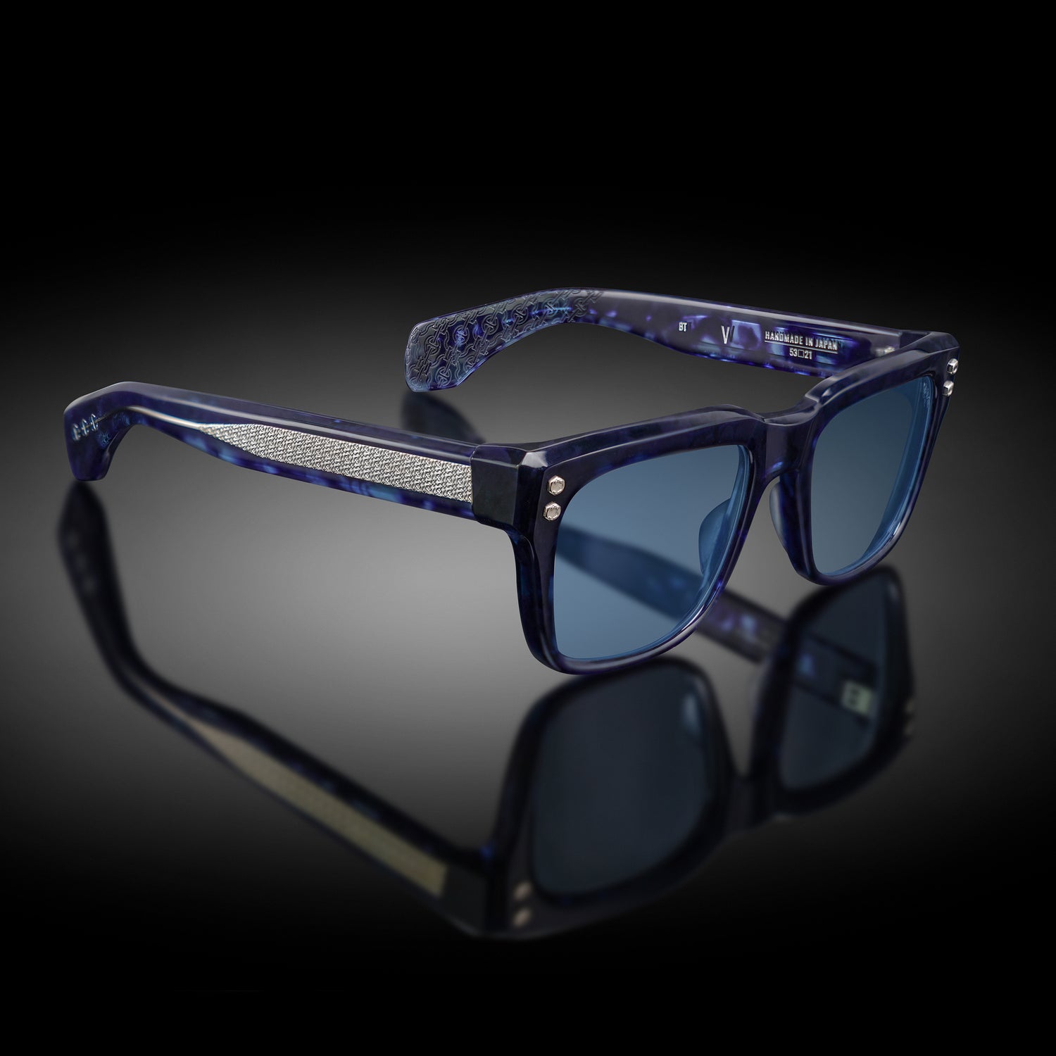 MODEL V | BLUE TORTOISE