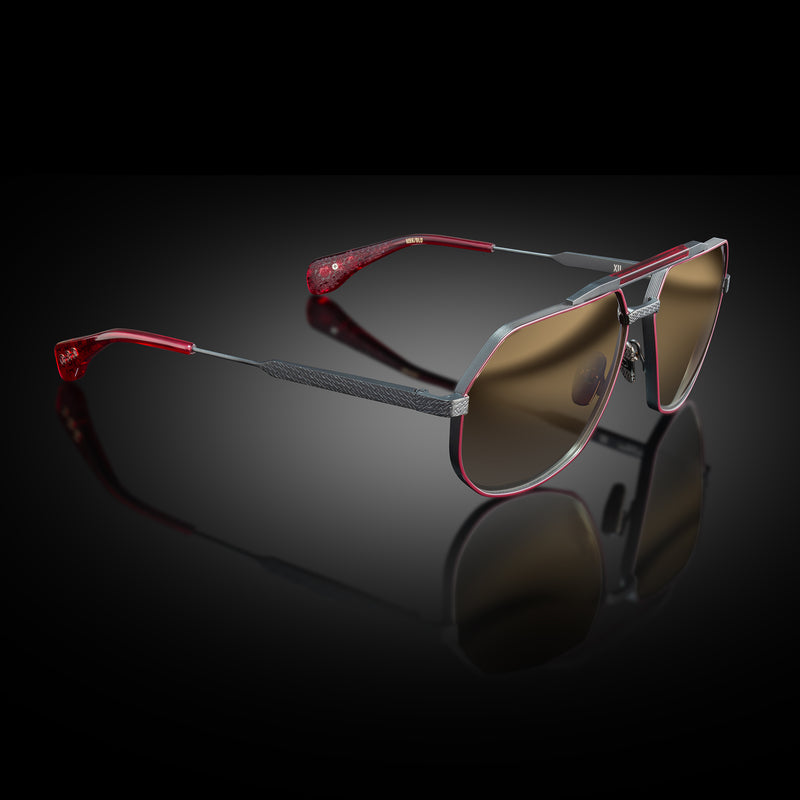 MODEL XII | MATTE BLACK/BORDEAUX