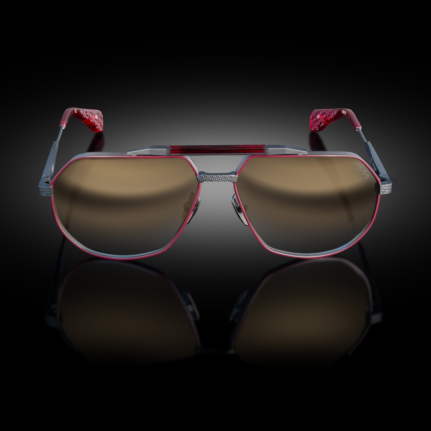 MODEL XII | MATTE BLACK/BORDEAUX