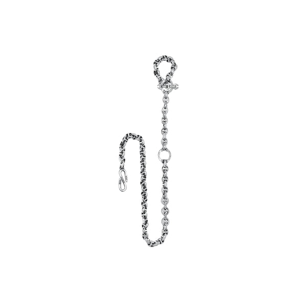 10mm Open-Link™ Wallet Chain with Diamond Pendant