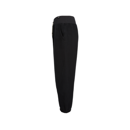 BRUSHED COTTON SWEATPANTS