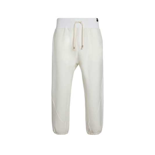 BRUSHED COTTON SWEATPANTS