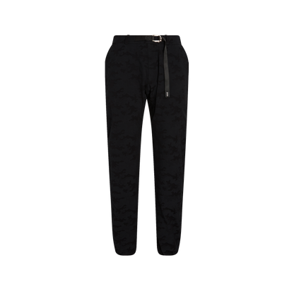 MOTORCYCLE PANT BLACK CAMO