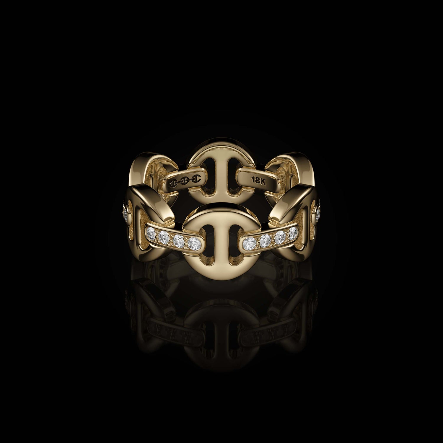 CLASSIC TRI-LINK WITH DIAMOND BRIDGES (SIZES 9-12)