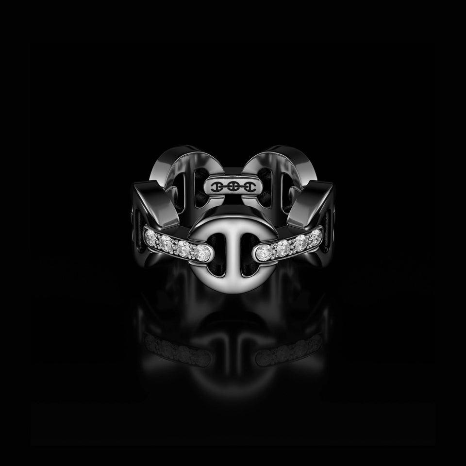 CLASSIC TRI-LINK WITH DIAMOND BRIDGES (SIZES 5-8.5)