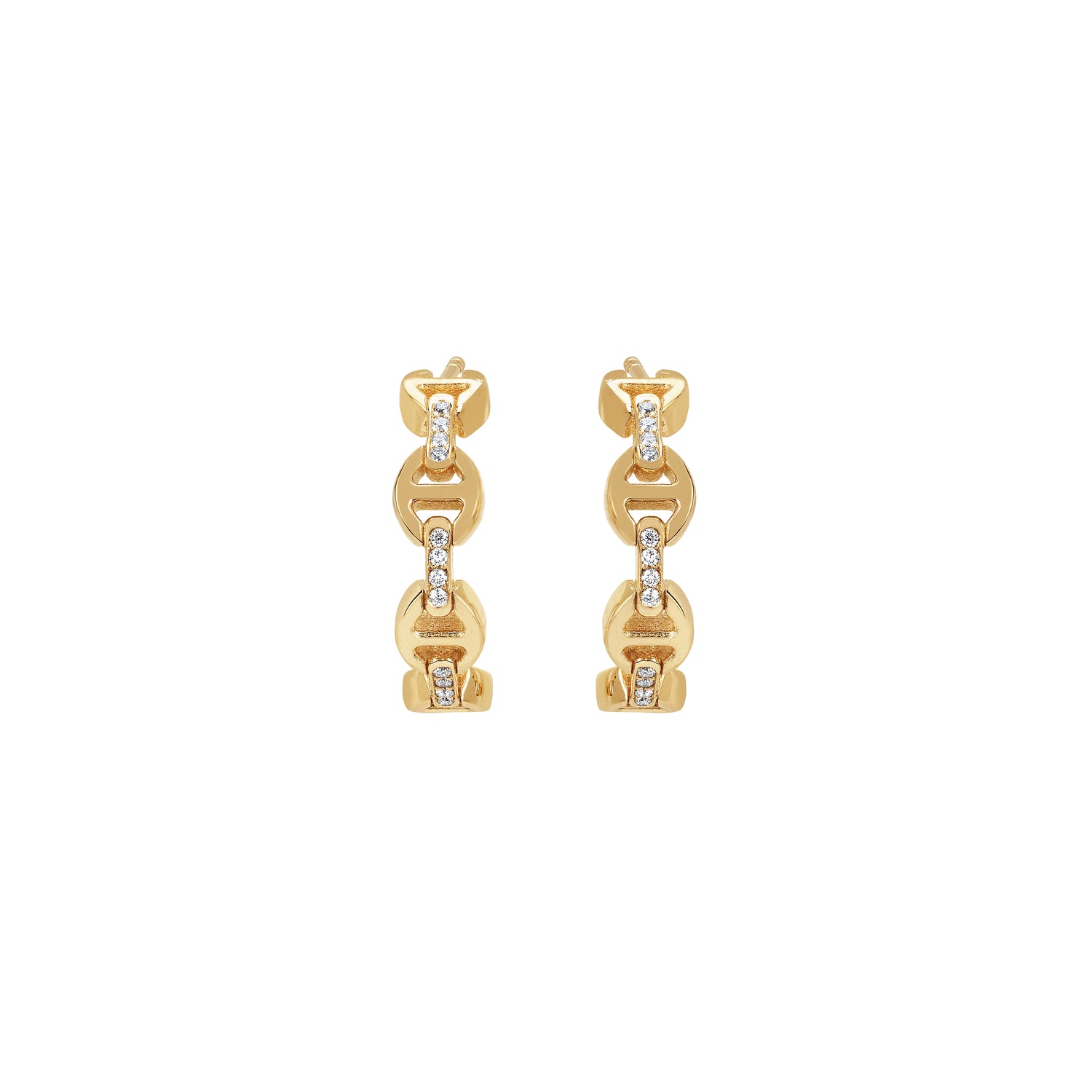 MICRO CRESCENT WITH DIAMONDS