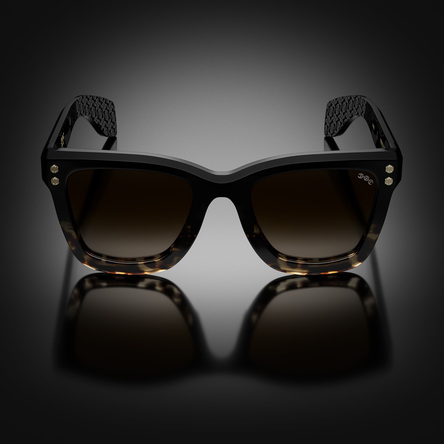 MODEL I | BLACK/TORTOISE FADE