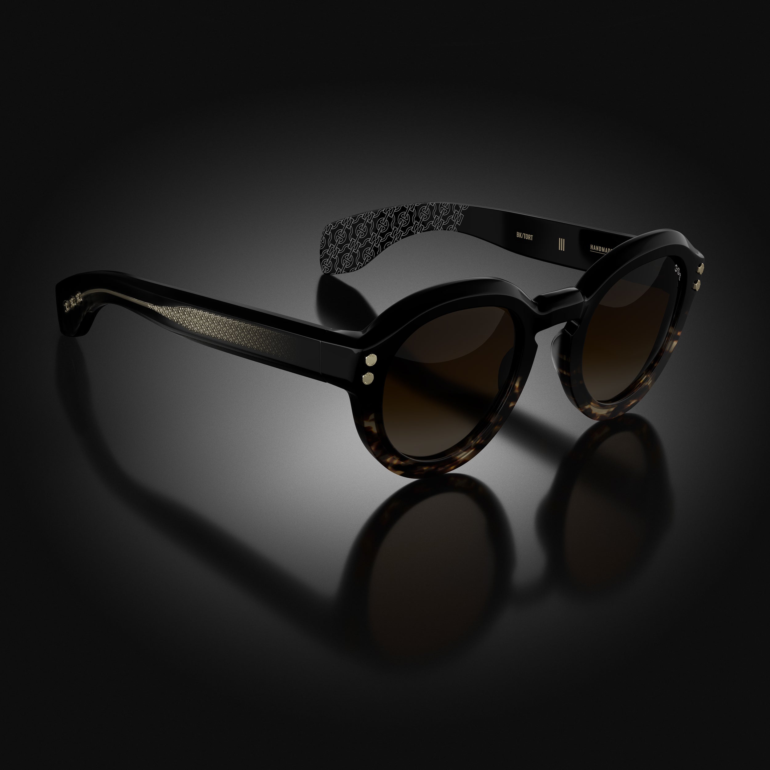 HOORSENBUHS® | MODEL III | BLACK/TORTOISE FADE