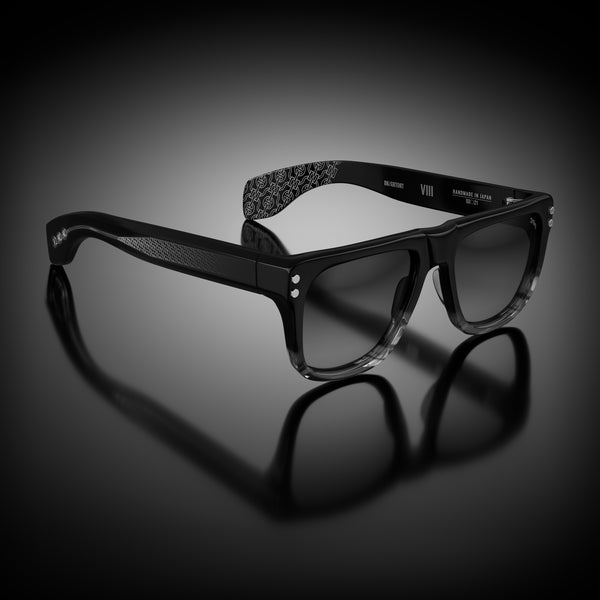 MODEL VIII | BLACK/GREY TORTOISE FADE – HOORSENBUHS